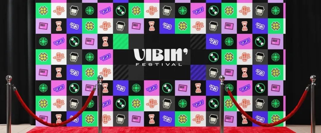 Vibin Festival project visual 2